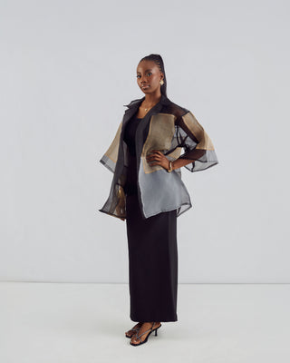 Eden Gold Organza Shirt