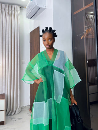 Siona Green Bubu (No Slip Included)