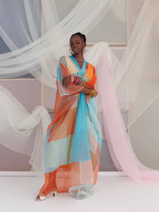 Nuella Orange Bubu (No Slip Included)